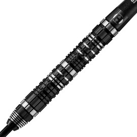 Harrows Magnum Reloaded 97% Tungsten Steel Tip Darts Set 22g, 23g, 24g, & 25g - Includes Slim Parallel Barrel, Silver Supergrip Carbon Midi Shafts & New 100 Micron Prime flights