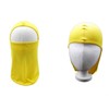 Yellow sports mask with sun protection and full face mask 3ea