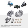 GOOFIT Motorcycle Complete Variator Roller Assembly Replacement For GY6 125cc