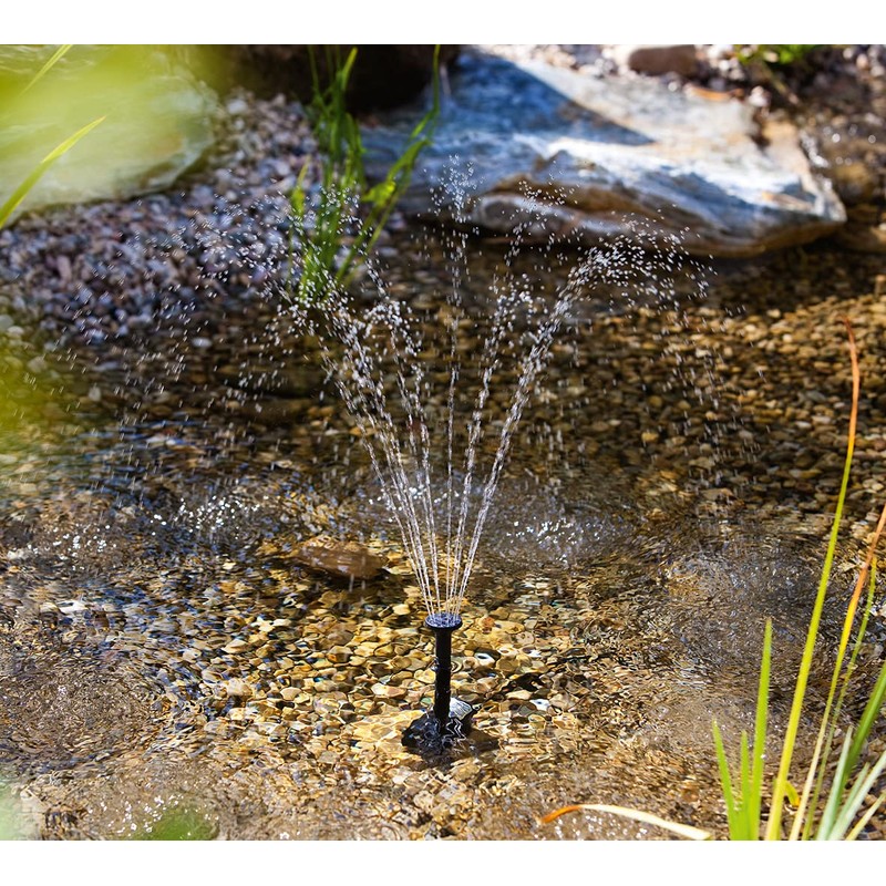 esotec Fontana 50 Solar Replacement Pump Pond Pump with Sprinkler