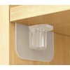 12 Pack Shelf Support Peg,Self Adhesive Shelves Clips,Strong Partition Pin