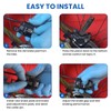 MILYARD 4 Pairs Bike Disc Brake Pads with Installation Tools,