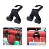 GKmow 2 PCS Car Seat Headrest Hook, Multifunctional Rear Row