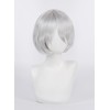 OSIAS 2B Wig Silver Thick Short Heat Resistant Hair