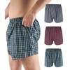 YESWEL Men's Incontinence Underwear Washable Reusable Boxer Briefs with Front