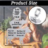 Meat Temperature Magnet, Animal Meat Temperature Magnet Chart for Fridge,