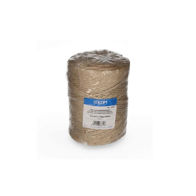 EDM Thread Spool Natural Elastic Natural Fibre Biodegradable