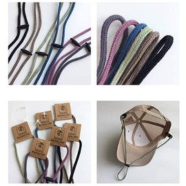 Tabarua 1016 Removable Strap, Hat Strap, Hat Clip, M Clip, Made in Japan, For Outdoor Activities, Marine Sports, Surfing, Camping, Fishing, Hat Clip, gray