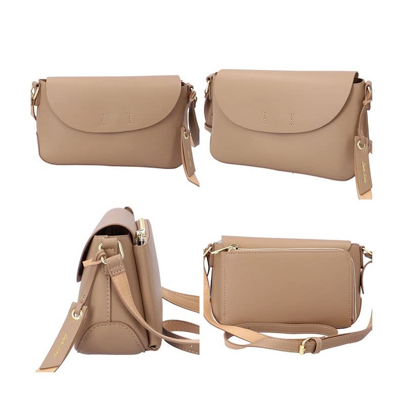 Legato Largo Lineare LH-F3062 Wallet Shoulder Bag, Lightweight, Wallet Function,