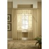 Stylemaster Elegance Sheer Voile, 56" X 38" | Swag, Chocolate