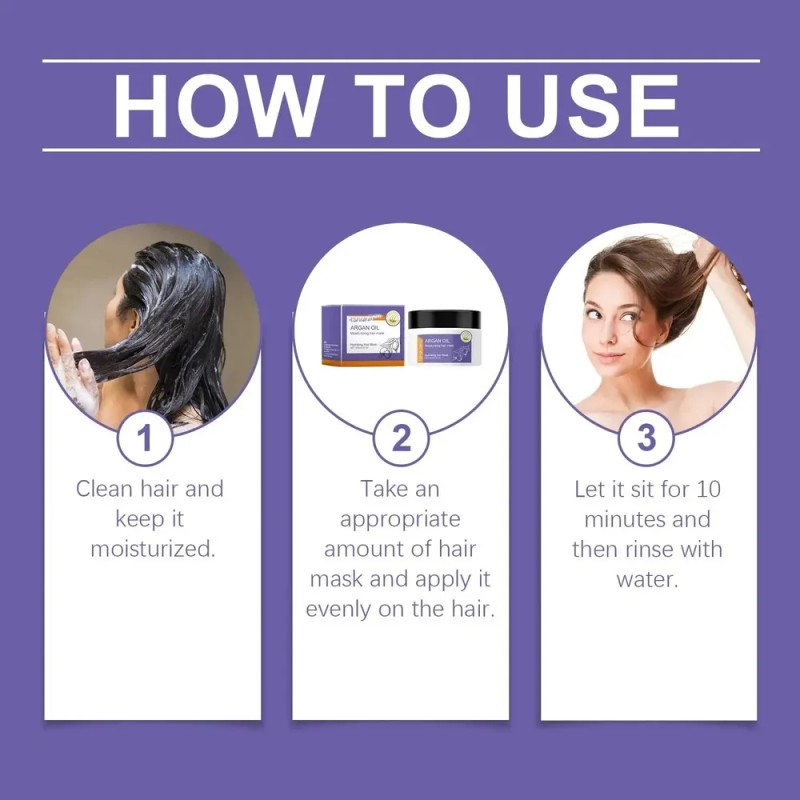 A Mascarilla Capilar Reparadora Hidratante Marroquí: