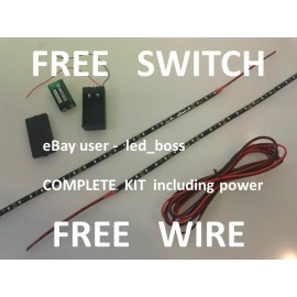 UN brand Kayak or Canoe - Green Fishing LED Light Kit --- COMPLETE KIT --- GREAT 2015