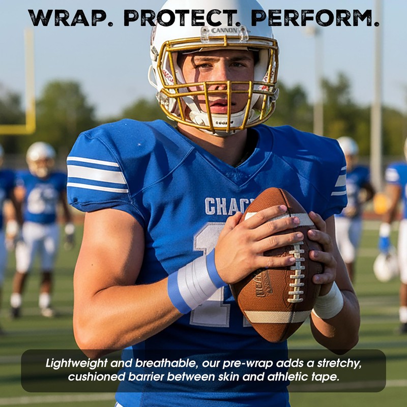 Cannon Sports Pre Wrap Foam Tape 90 Yards for Ankle,