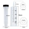 Gebildet 200 ml plastic syringe with 1 m hoses and
