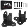 VPZMT 2'' Foot Pegs Lowering Mounts Bracket for Suzuki DR650