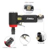 Compressed Air Angle Grinder Set - Mini Compressed Air Grinder