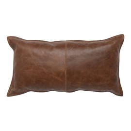 Kosas Home Cheyenne Pillow, 14x26, Chocolate Brown