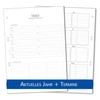 flexiNotes Weekly Calendar 2024 A5, Calendar Insert: Family, 1 Week