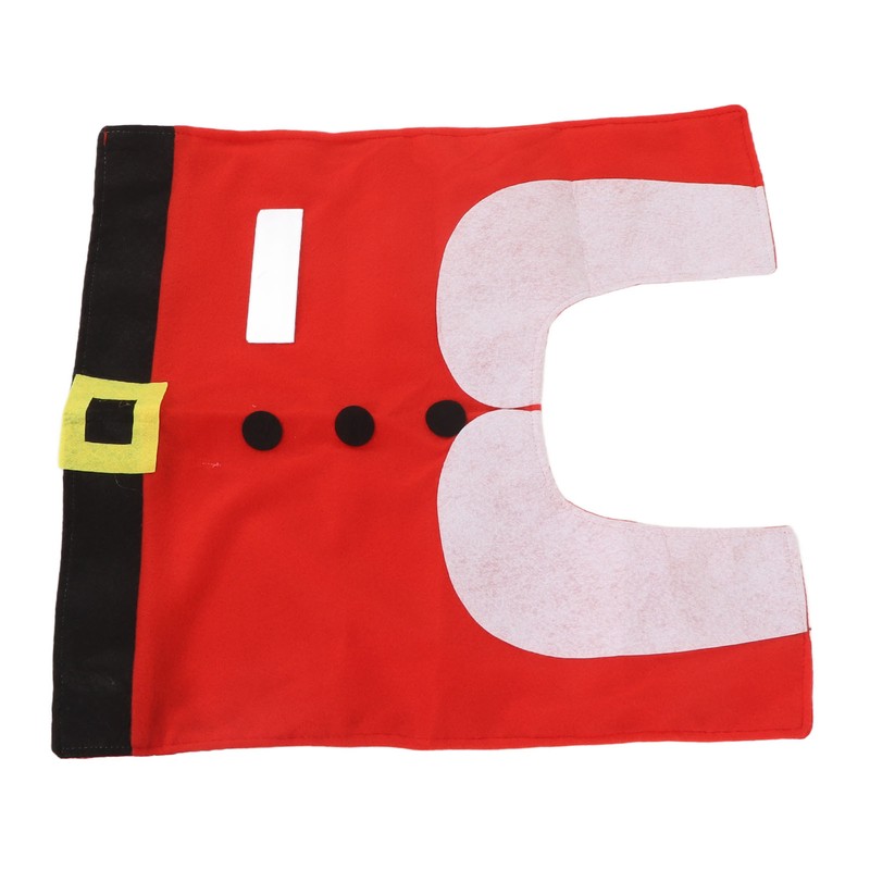3Pcs Santa Toilet Seat Cover Rug Water And Tank Cover