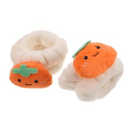 Ipetboom 1 Wrist Strap Wrist Bands Makeup Towels Washcloths Wristbands Wrist Straps Face Wash Headband Makeup Headband for Washing Face Spa Headbands for Women Coral Fleece