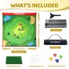 MerryMove Golf Chipping Game Set : Portable 6-Angle Adjustable Practice