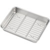 Yoshikawa 7041591 Stainless Steel Square Bat, 18 Pieces (with Ami)