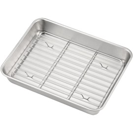 Yoshikawa 7041591 Stainless Steel Square Bat, 18 Pieces (with Ami)