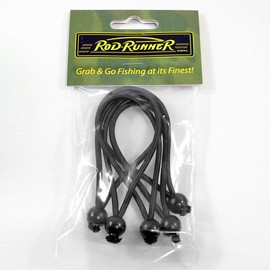 Rod-Runner Rod-Runner Bungee Cords | Set of 5 Bungee Straps for Rod-Runner Fishing Rod Racks