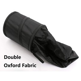 Guokoo Black Compact Mini Collapsible Car Bin