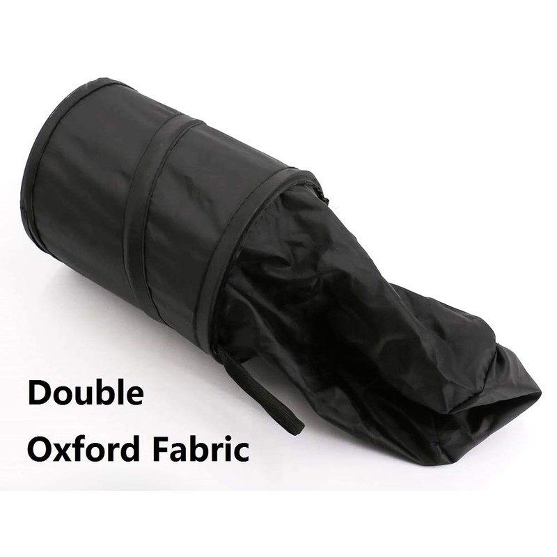 Guokoo Black Compact Mini Collapsible Car Bin