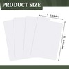 Henoyso 50 Pieces Comic Book Dividers with Tab White Frosted