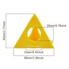 Pack of 40 Painters Pyramid Stands, Triangular Pyramid Stands, Yellow