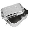 Single Layer Lunch Box Food Bento Container Stainless Steel 304
