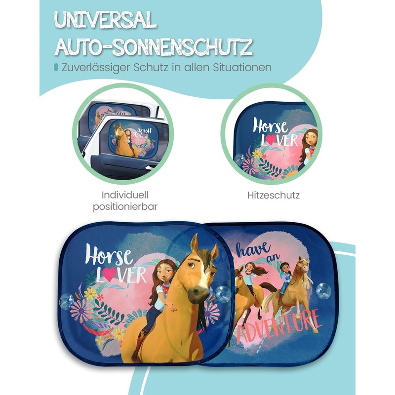 HiTS4KiDS 2 x Sun Shade for Side Windows (Spirit) -
