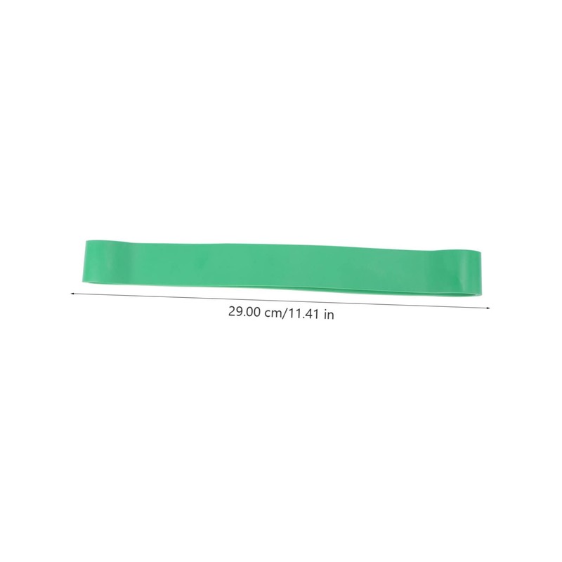 Kisangel 2pcs Latex Resistance Band Set 61x2.9x0.45cm Strength Training Bands