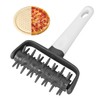 Tissting Pizza Dough Docker Grey Plastic Pizza Pin Puncher with