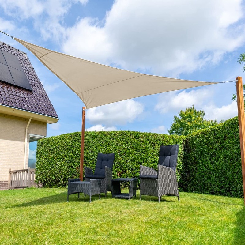 INFRANGE Waterproof 8' x 16' x 17.9' Sun Shade Sail