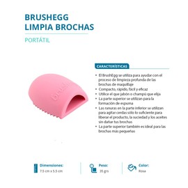 BYTE-SHOP Limpia Brochas Limpiador De Maquillaje