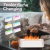 7Color Aroma Diffuser with Remote,Volcano Diffuser for Home Large Room，Flame
