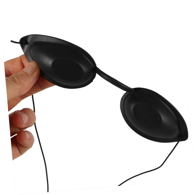 Baluue 2pcs Tanning Bed Goggles Protection Mask for Hair Removal