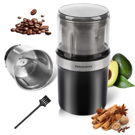 Coffee Grinder,200w Electric Coffee Grinder, Coffee and Spice Grinder with Powerful Motor and Large Capacity for Coffee Beans,Herbs,Spices, Peanuts,Grains and More