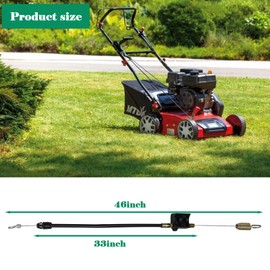 Earthtec GX23805 Drive Cable Fits for John Deere JS36 JS46 JM36 JM46 JS38 JS48 Walk Behind Mower