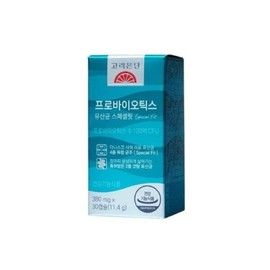 Korea Eundan Probiotics Lactobacillus Special Fit 10 billion lactic acid bacteria, 30 capsules x 1 for 1 month / 고려은단 프로바이오틱스 유산균 스페셜핏 100억 유산균 1개월분 30캡슐 x 1개