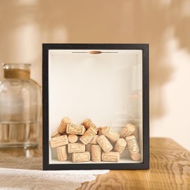 Wood 8x10 Shadow Box Photo Frame,Tickets Shadow Box ,Travel Memory Box,top Loading Shadow Box,top Slotted Shadow Box for Sporting Events,Ticket stubs,Drinks,Shells,Badges Memory Box