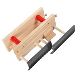 BESPORTBLE 1 Set Wooden Train Station Platform Accessory for DIY Track Scenes Safe Lightweight Model Fun Simulation Playset for Creative Learning