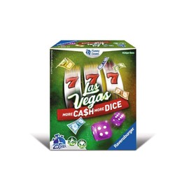 Ravensburger - Las Vegas - Expansion - More Cash More dice - Board Game - Dice Game - With Family or Friends - From 8 Years - 26008 - Unisex - French Version