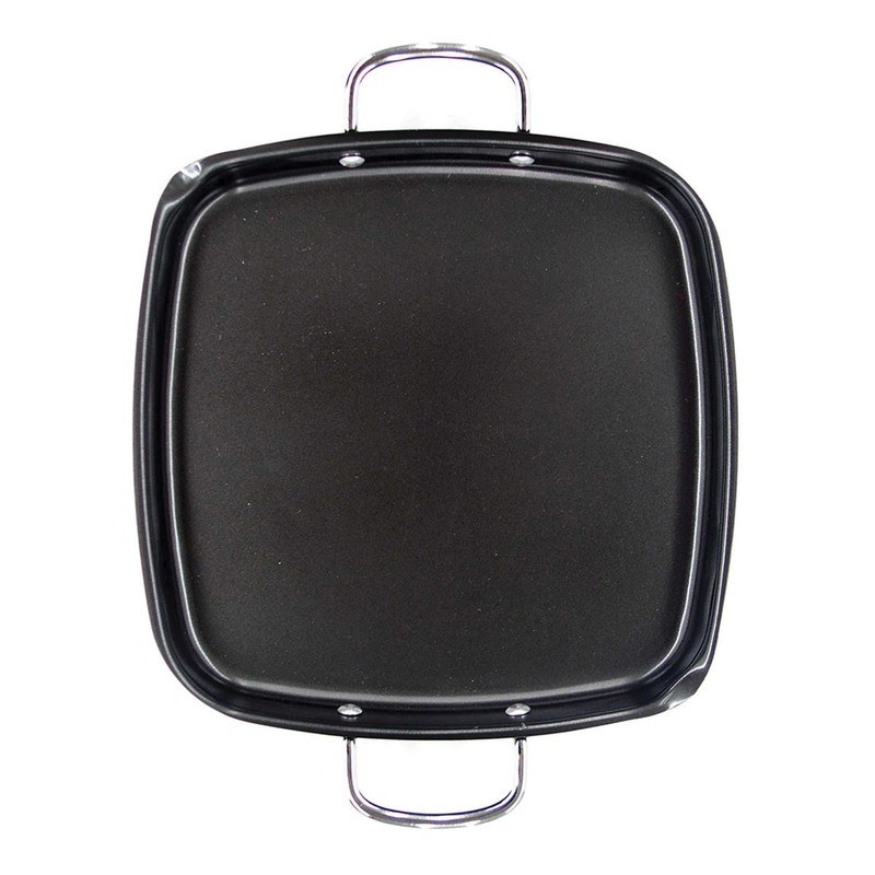 Mr Bar B Q 06100YNS Deep Dish Griddle