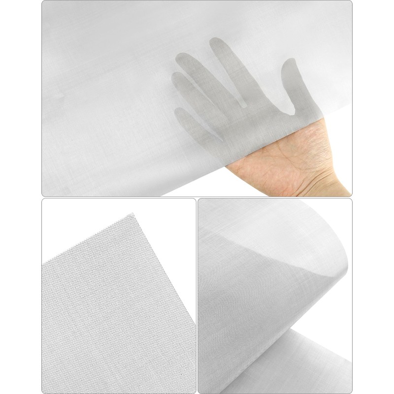 QWORK® 304 stainless steel wire mesh, 30 x 100 cm,