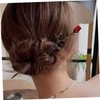 Beavorty Retro Style 2 Pack Rose Flower Hair Sticks Hair