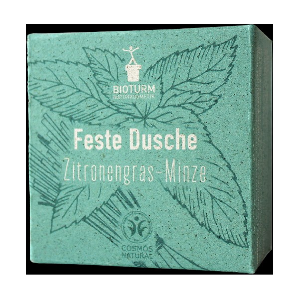 Bioturm Lemongrass-Mint Solid Shower Gel No. 136, 100 g